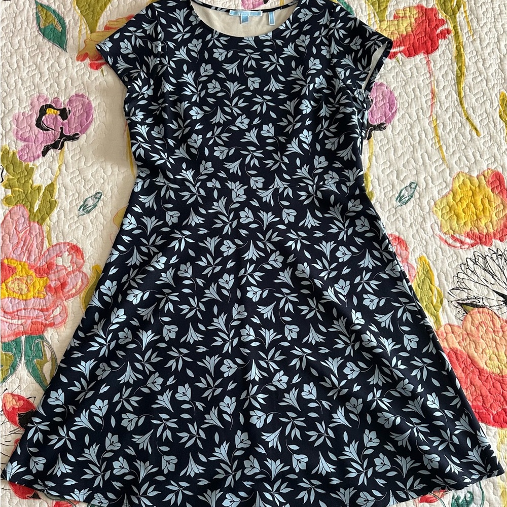 Draper James Ponte Knit A-Line Dress